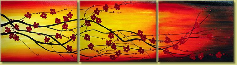 Dafen Oil Painting on canvas flower -set118